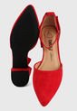 Tacón Bajo Rojo Betsy de Betsy