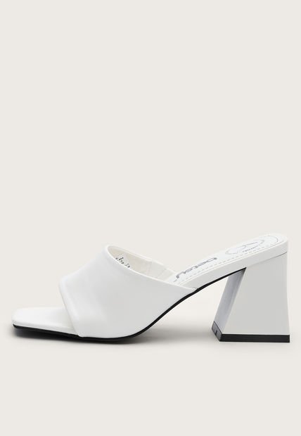 Sandalia Tacón Blanco Betsy