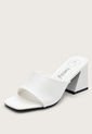 Sandalia Tacón Blanco Betsy de Betsy