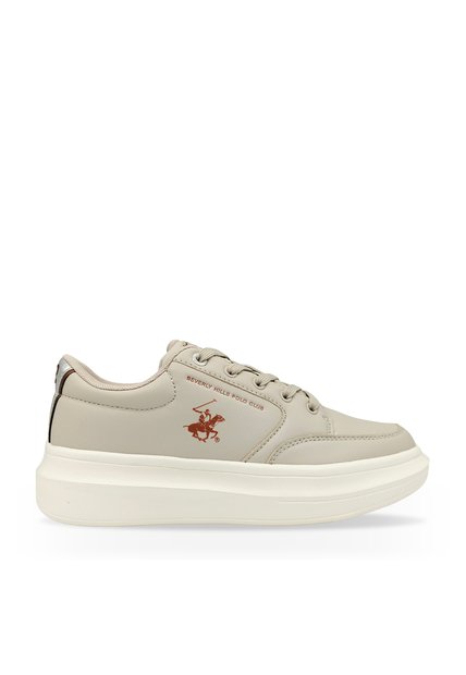Tenis Beverly Hills Polo Club Drecy Mujer-Beige