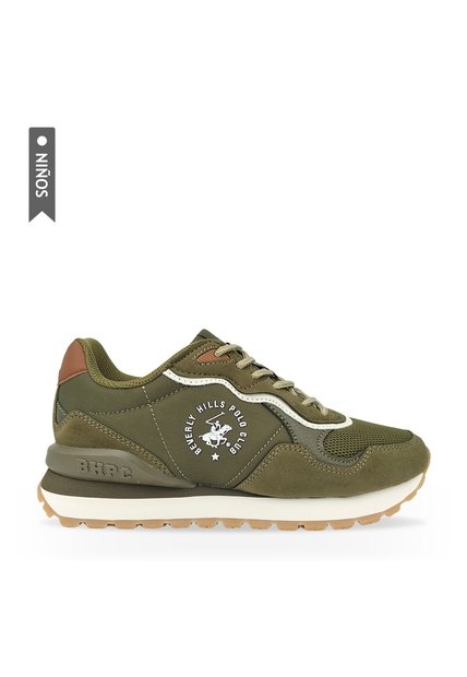 Tenis Beverly Hills Polo Club Dumond Niño-Gris
