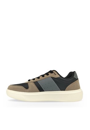 Tenis Beverly Hills Polo Club Sole Hombre-Negro/Café