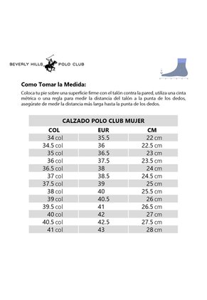 Tenis Beverly Hills Polo Club Gesi Mujer-Azul