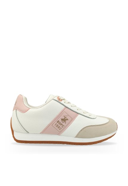 Tenis Beverly Hills Polo Club Alexa Mujer-Blanco/Rosa