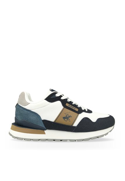 Tenis Beverly Hills Polo Club Pulsar Hombre-Blanco/Azul