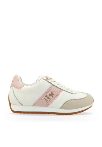 Tenis Beverly Hills Polo Club Alexa Mujer-Blanco/Rosa Beverly Hills