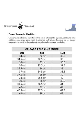 Tenis Beverly Hills Polo Club Drecy Mujer-Blanco/Rosa