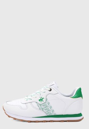 Tenis Blanco-Verde Beverly Hills Polo Club