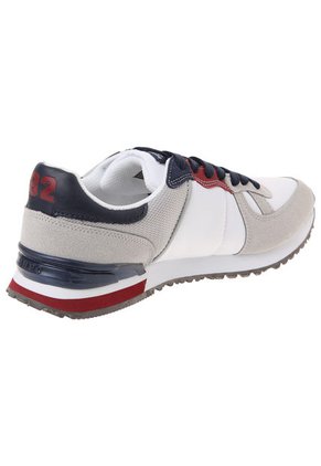 Tenis Lifestyle Gris-Blanco-Azul-Rojo Beverly Hills Polo Club