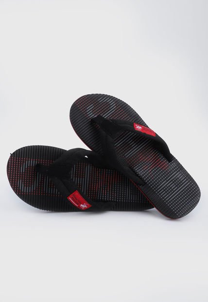 Playera Negro-Rojo Beverly Hills Polo Club