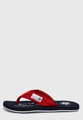 Playera Azul-Rojo-Blanco Beverly Hills Polo Club