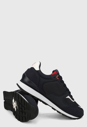 Tenis Negro-Rojo-Blanco Beverly Hills Polo Club