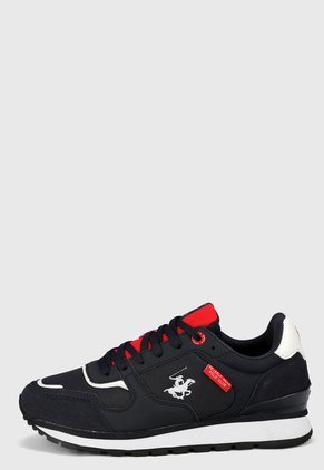 Tenis Negro-Rojo-Blanco Beverly Hills Polo Club