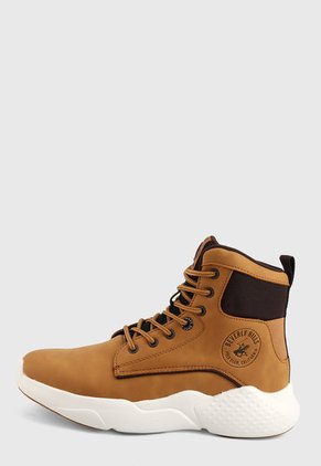 Bota Casual Camel-Café-Blanco Beverly Hills Polo Club