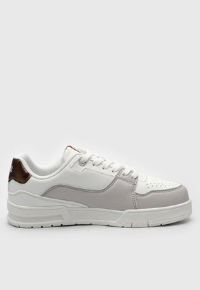 Tenis Lifestyle Marfil-Gris-Cobre Beverly Hills Polo Club Lady