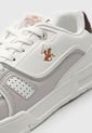 Tenis Lifestyle Marfil-Gris-Cobre Beverly Hills Polo Club Lady de Beverly Hills Polo Club