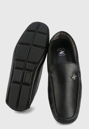 Mocasín Negro Beverly Hills Polo Club