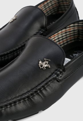 Mocasín Negro Beverly Hills Polo Club