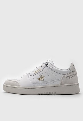 Tenis Lifestyle Blanco-Marfil-Gris Beverly Hills Polo Club Pirlo