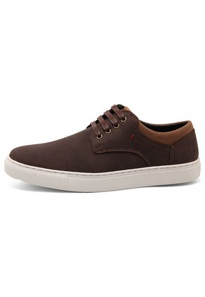 Zapato Casual Café-Blanco Beverly Hills Polo Club Supra