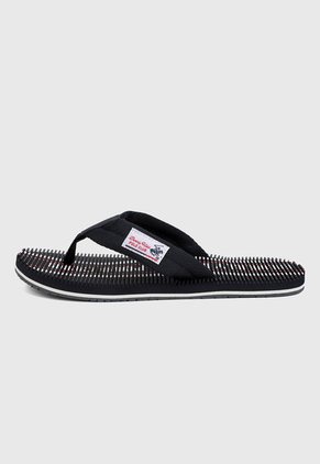 Playera Azul Navy-Blanco-Rojo Beverly Hills Polo Club