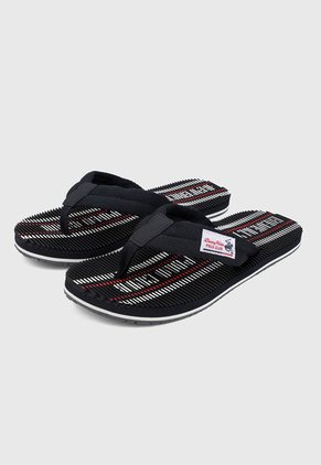 Playera Azul Navy-Blanco-Rojo Beverly Hills Polo Club