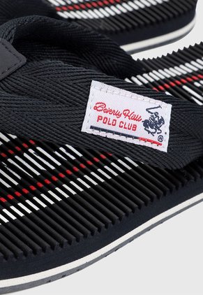 Playera Azul Navy-Blanco-Rojo Beverly Hills Polo Club