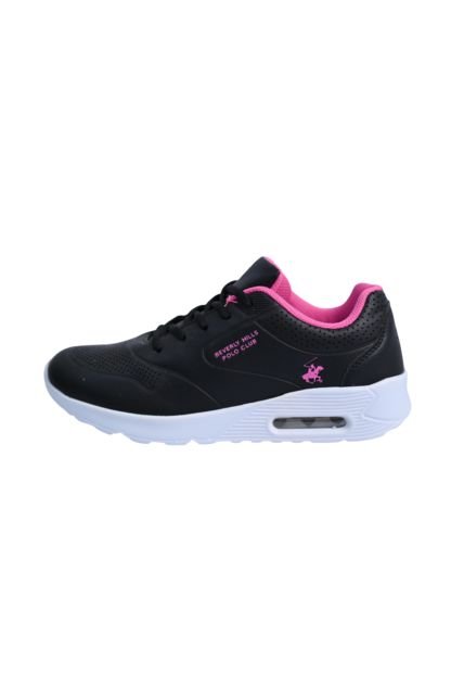 Tenis Beverly Hills Polo Club Nuke Black Fuscia