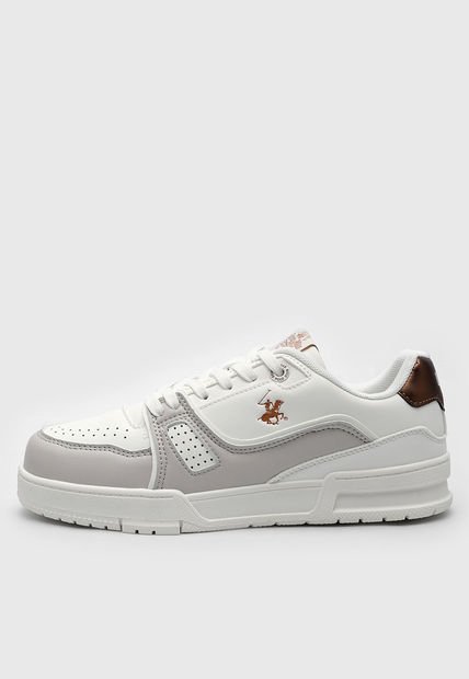 Tenis Lifestyle Marfil-Gris-Cobre Beverly Hills Polo Club Lady