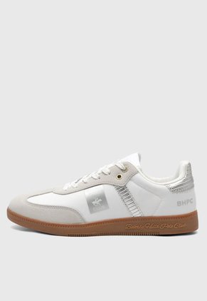 Tenis Lifestyle Marfil-Gris-Plateado Beverly Hills Polo Club Daze