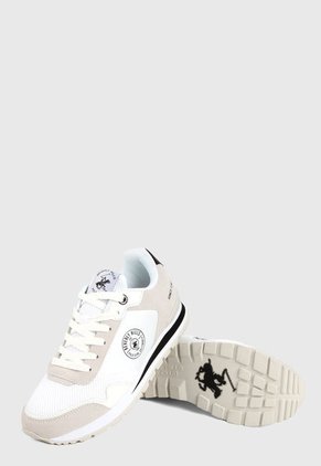 Tenis Blanco-Beige-Negro Beverly Hills Polo Club