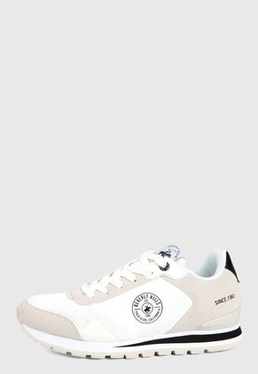 Tenis Blanco-Beige-Negro Beverly Hills Polo Club