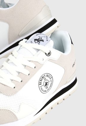 Tenis Blanco-Beige-Negro Beverly Hills Polo Club