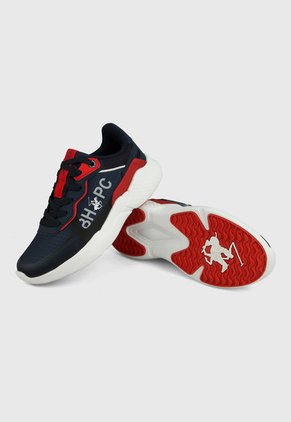 Tenis Azul-Rojo-Blanco Beverly Hills Polo Club