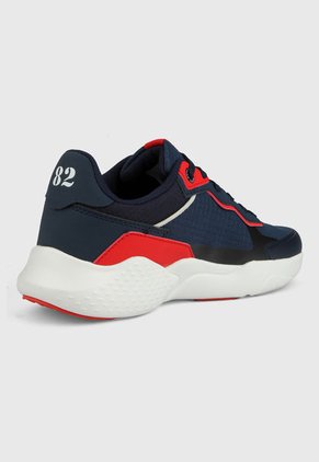 Tenis Azul-Rojo-Blanco Beverly Hills Polo Club