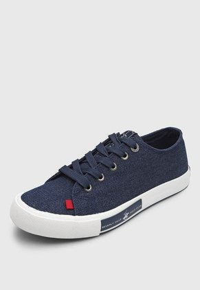 Tenis Lifestyle Azul Navy-Rojo-Blanco Beverly Hills Polo Club Fuel