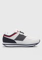 Tenis Lifestyle Blanco-Azul Navy-Rojo Beverly Hills Polo Club Fix de Beverly Hills Polo Club
