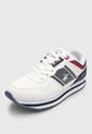 Tenis Lifestyle Blanco-Azul Navy-Rojo Beverly Hills Polo Club Fix de Beverly Hills Polo Club