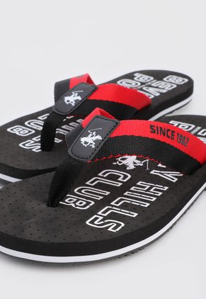 Playera Negro-Blanco-Rojo Beverly Hills Polo Club Bird