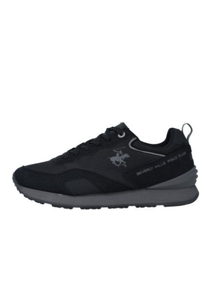 Tenis Beverly Hills Polo Club Onyx Black/Black Outsole