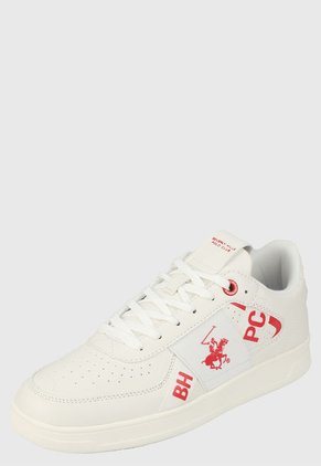 Tenis Blanco-Rojo Beverly Hills Polo Club