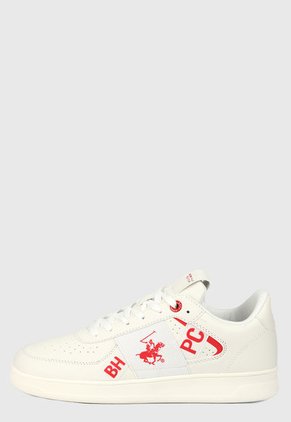 Tenis Blanco-Rojo Beverly Hills Polo Club