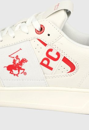 Tenis Blanco-Rojo Beverly Hills Polo Club
