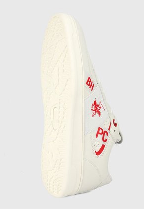 Tenis Blanco-Rojo Beverly Hills Polo Club