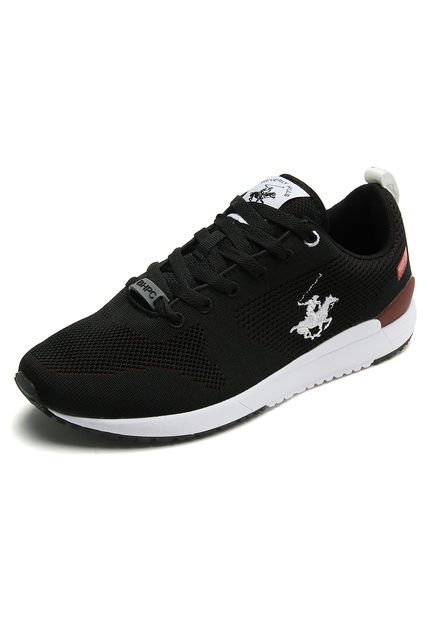 Tenis polo best sale club negro