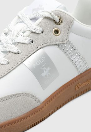 Tenis Lifestyle Marfil-Gris-Plateado Beverly Hills Polo Club Daze