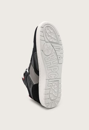 Tenis Lifestyle Negro-Blanco-Gris Beverly Hills Polo Club Nova