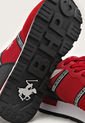 Tenis Lifestyle Rojo-Blanco-Negro Beverly Hills Polo Club Jones de Beverly Hills Polo Club