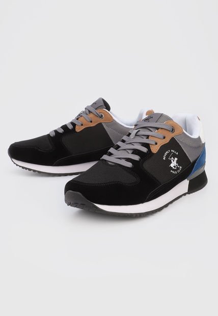 Tenis Lifestyle Negro Multicolor Beverly Hills Polo Club