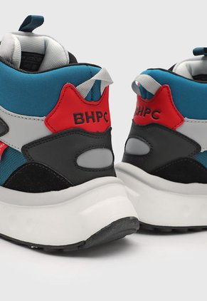 Bota Lifestyle Azul Petróleo-Gris-Blanco Beverly Hills Polo Club Maverick